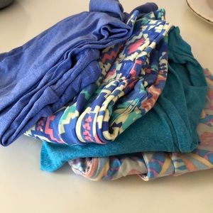 LuLaRoe Four (4) Pairs Tween Leggings